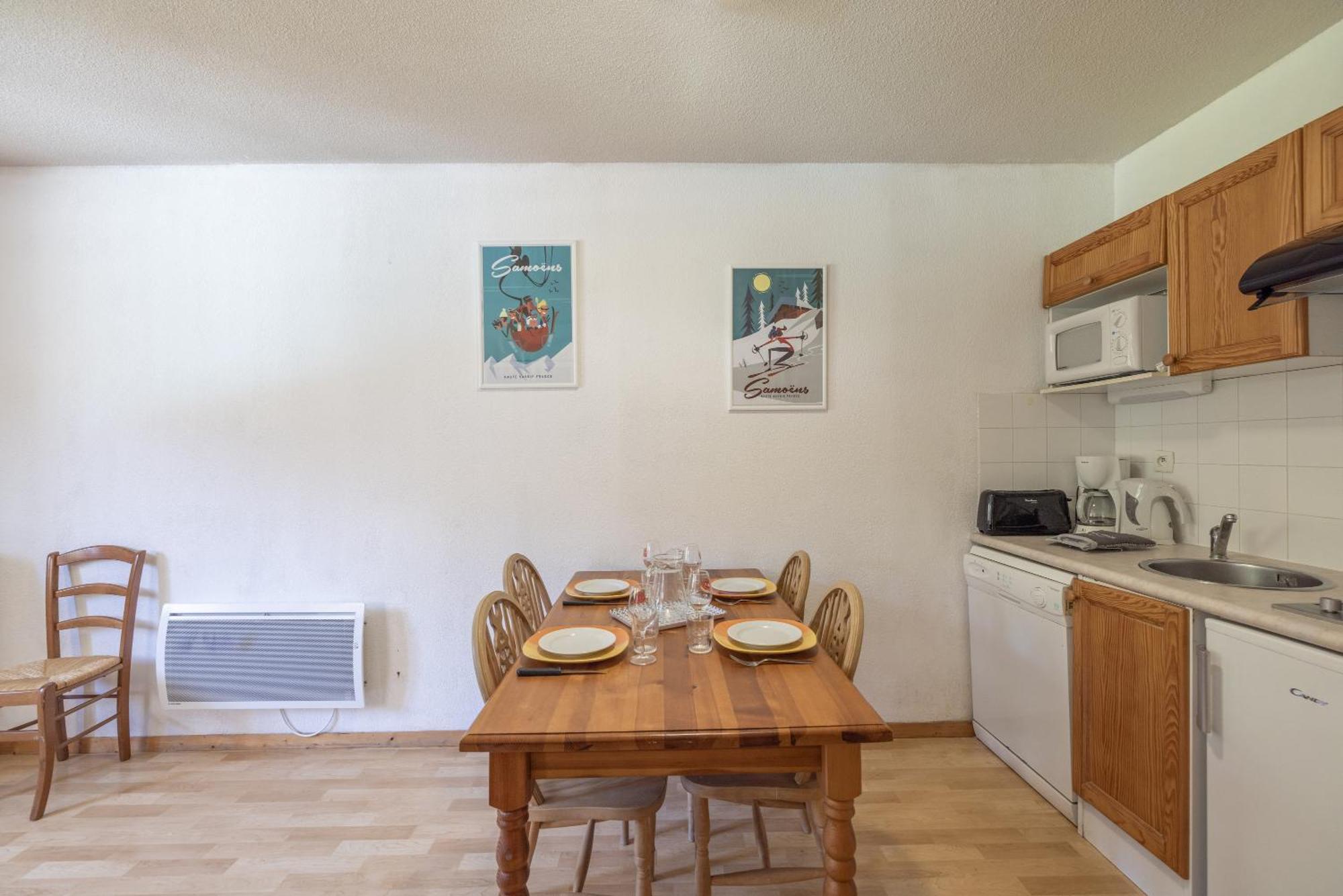 Appt Le Grand Tetras F14 - 4 Pers Apartment ซาโมอ็องส์ ภายนอก รูปภาพ